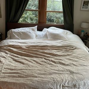 West Elm Velvet Duvet